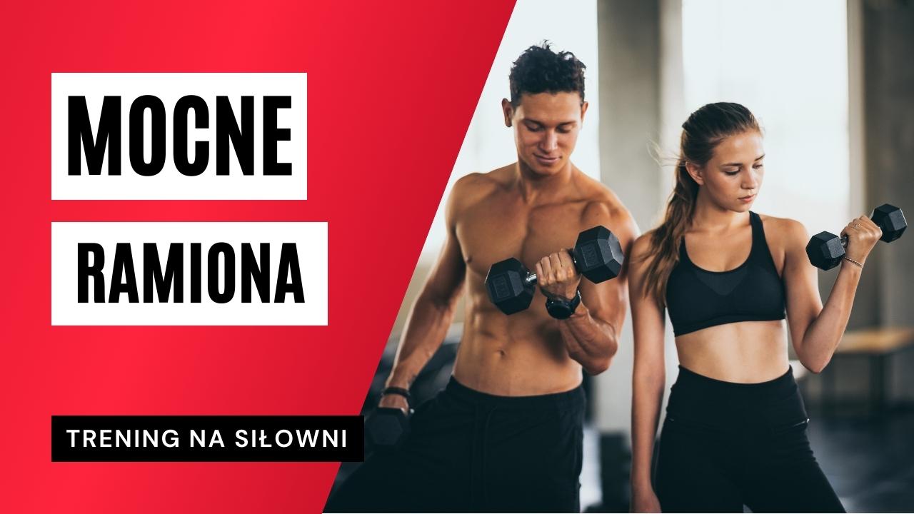 Trening ramion na siłowni