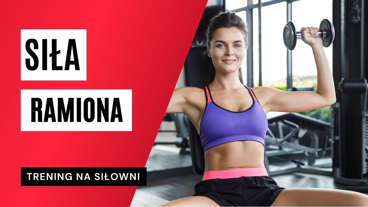 Trening ramion na siłowni