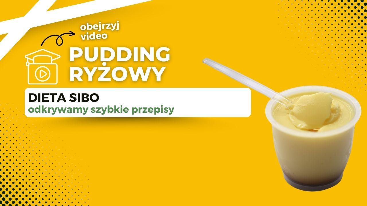 Pudding ryżowy - Dieta SIBO 