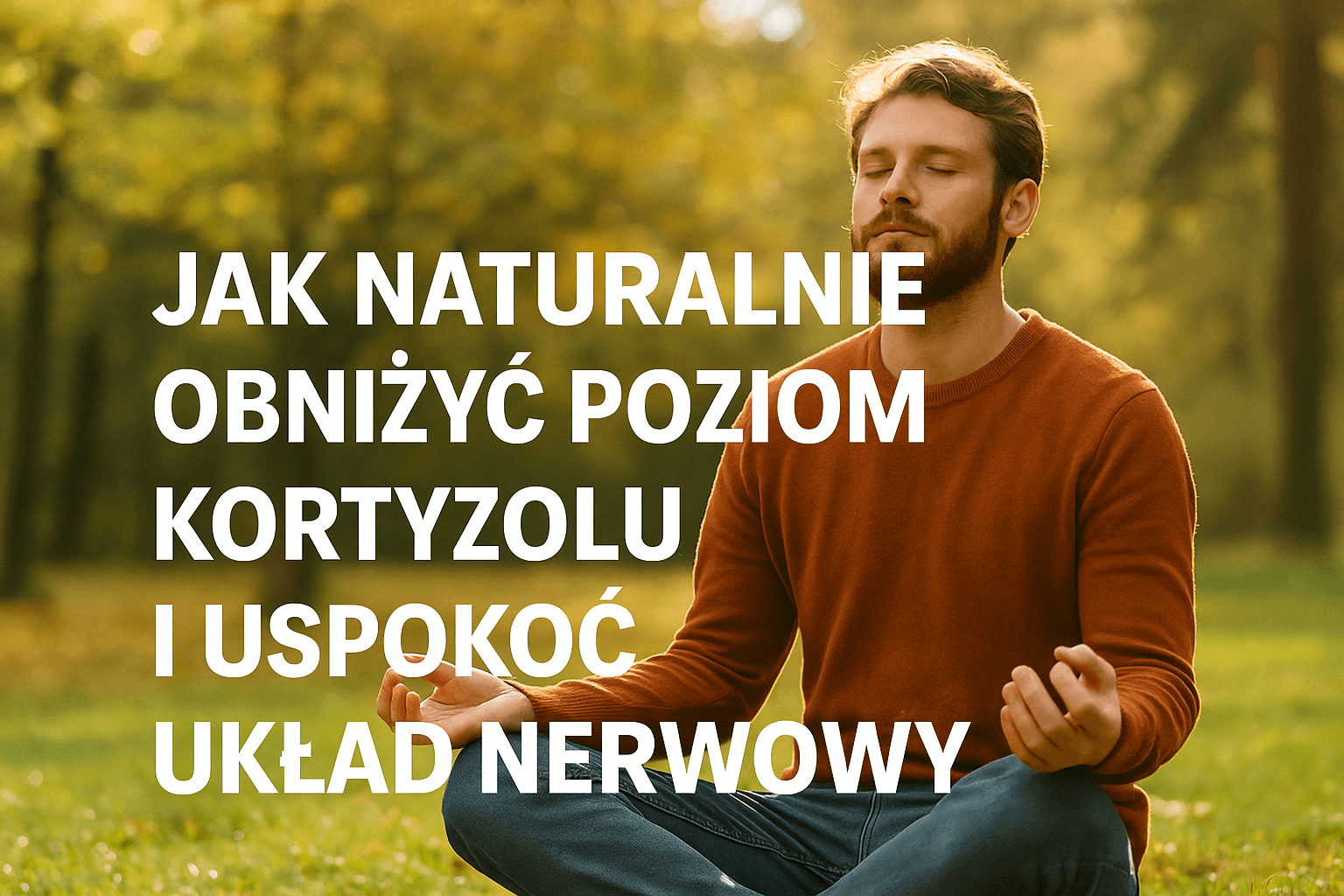 Jak naturalnie obniżyć poziom kortyzolu i uspokoić układ nerwowy
