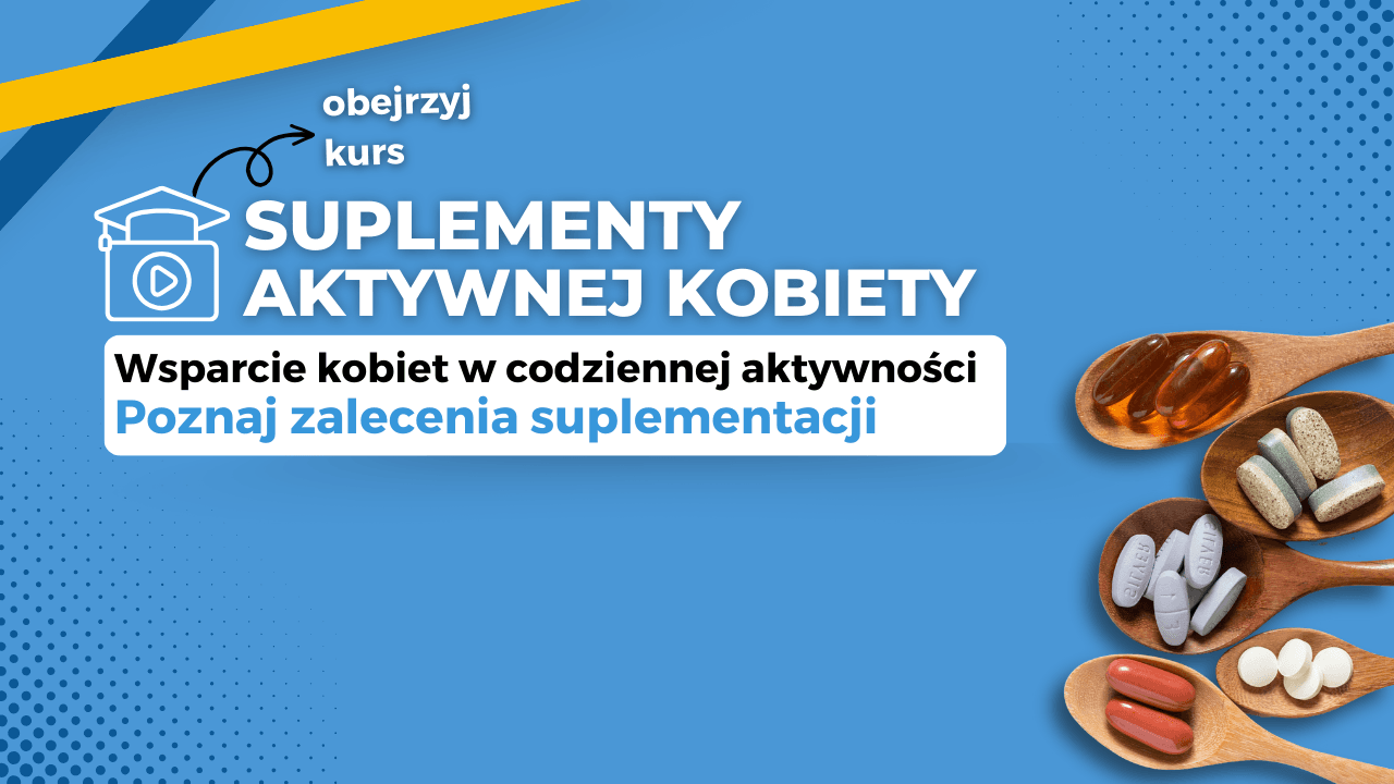 Suplementy diety aktywnej kobiety Video